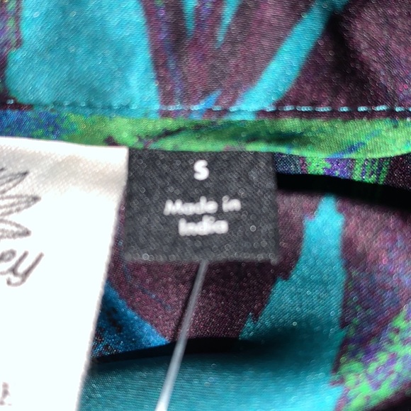 Anthropologie x Mary O'Malley Silk Lounge Jumpsuit S - Picture 3 of 4